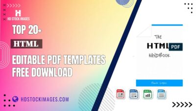 Top 20+ Html  Editable PDF Templates Free Download