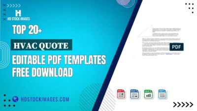 Top 20+ Hvac Quote  Editable PDF Templates Free Download