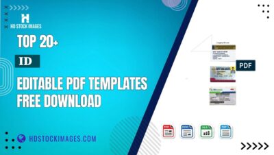 Top 20+ Id   Editable PDF Templates Free Download