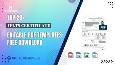 Top 20+ Ielts Certificate Editable PDF Templates Free Download