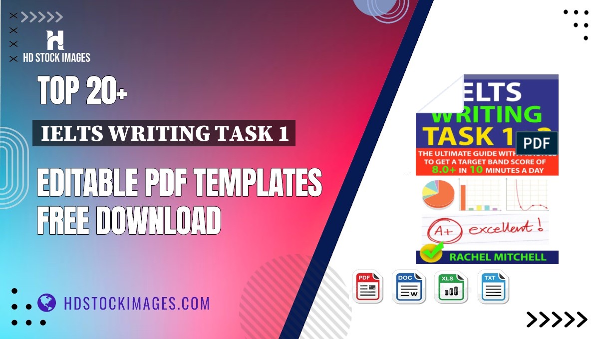 Top 20+ Ielts Writing Task 1 Editable PDF Templates Free Download