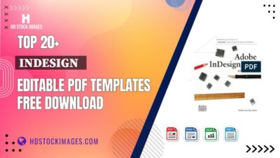 Top 20+ Indesign   Editable PDF Templates Free Download