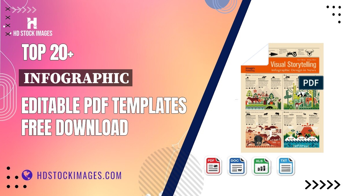 Top 20+ Infographic Editable PDF Templates Free Download