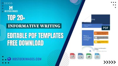 Top 20+ Informative Writing Editable PDF Templates Free Download