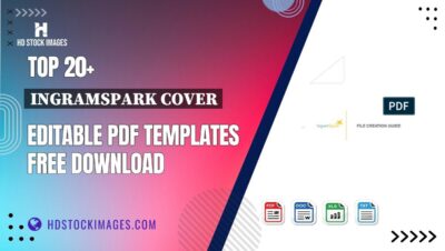 Top 20+ Ingramspark Cover Editable PDF Templates Free Download