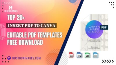 Top 20+ Insert Pdf To Canva Editable PDF Templates Free Download