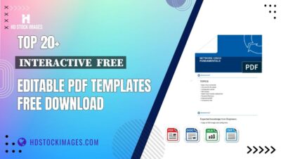 Top 20+ Interactive Free Editable PDF Templates Free Download