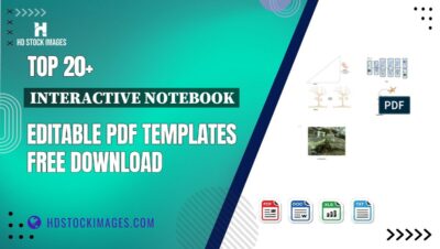 Top 20+ Interactive Notebook Editable PDF Templates Free Download