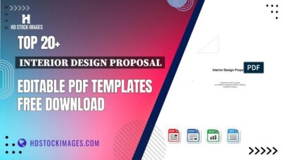 Top 20+ Interior Design Proposal Editable PDF Templates Free Download