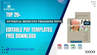 Top 20+ Internal Medicine Progress Note Editable PDF Templates Free Download