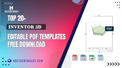 Top 20+ Inventor 3d Editable PDF Templates Free Download