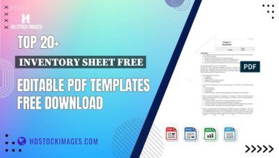 Top 20+ Inventory Sheet Free Editable PDF Templates Free Download