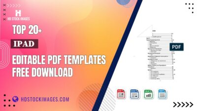 Top 20+ Ipad  Editable PDF Templates Free Download