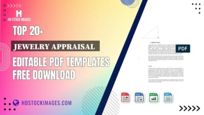 Top 20+ Jewelry Appraisal  Editable PDF Templates Free Download