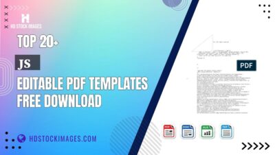 Top 20+ Js   Editable PDF Templates Free Download