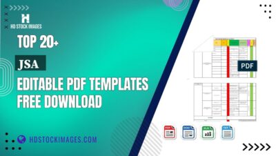 Top 20+ Jsa  Editable PDF Templates Free Download