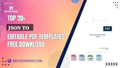 Top 20+ Json To   Editable PDF Templates Free Download