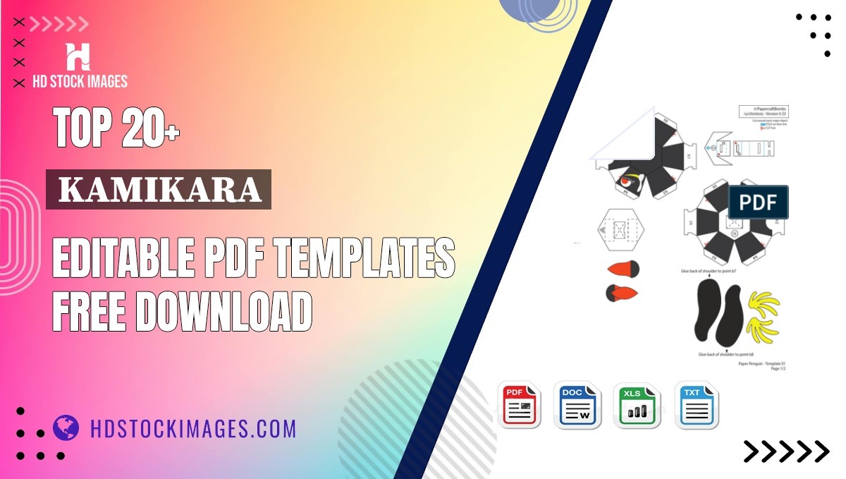 Top 20+ Kamikara Editable PDF Templates Free Download