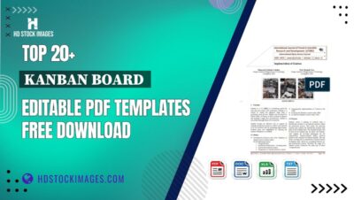 Top 20+ Kanban Board  Editable PDF Templates Free Download