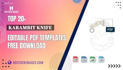 Top 20+ Karambit Knife  Editable PDF Templates Free Download