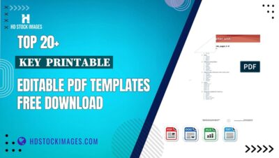 Top 20+ Key  Printable Editable PDF Templates Free Download