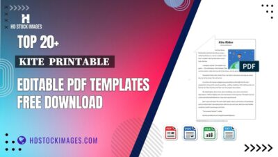 Top 20+ Kite Printable Editable PDF Templates Free Download