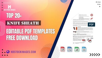 Top 20+ Knife Sheath  Editable PDF Templates Free Download