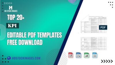 Top 20+ Kpi  Editable PDF Templates Free Download