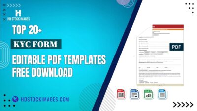 Top 20+ Kyc Form  Editable PDF Templates Free Download