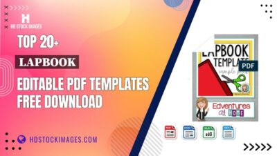 Top 20+ Lapbook Editable PDF Templates Free Download