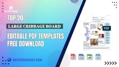 Top 20+ Large Cribbage Board  Editable PDF Templates Free Download