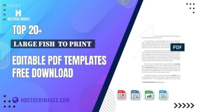 Top 20+ Large Fish  To Print  Editable PDF Templates Free Download