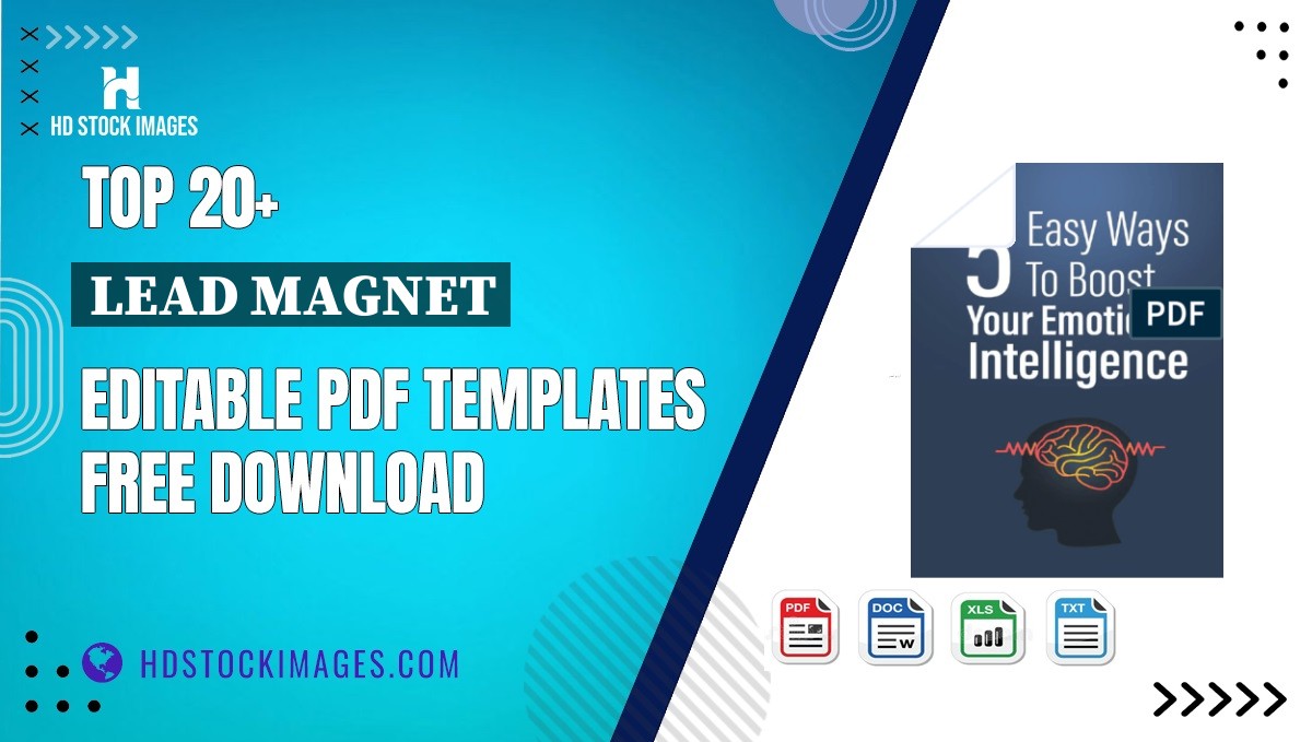 Top 20+ Lead Magnet Editable PDF Templates Free Download