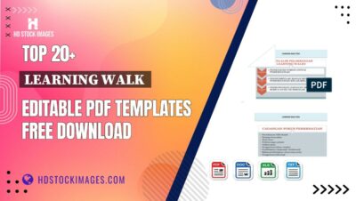 Top 20+ Learning Walk  Editable PDF Templates Free Download