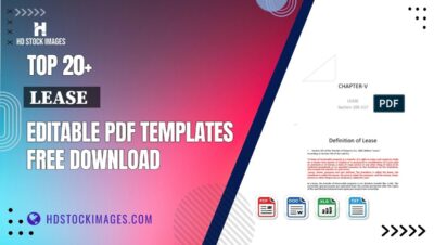 Top 20+ Lease   Editable PDF Templates Free Download