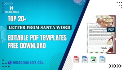 Top 20+ Letter From Santa Word Editable PDF Templates Free Download