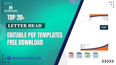 Top 20+ Letter Head   Editable PDF Templates Free Download