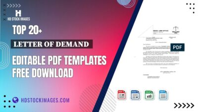 Top 20+ Letter Of Demand Editable PDF Templates Free Download