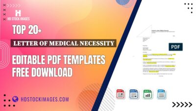 Top 20+ Letter Of Medical Necessity Editable PDF Templates Free Download