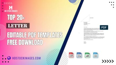 Top 20+ Letter  Editable PDF Templates Free Download