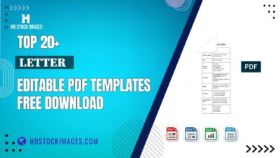 Top 20+ Letter   Editable PDF Templates Free Download