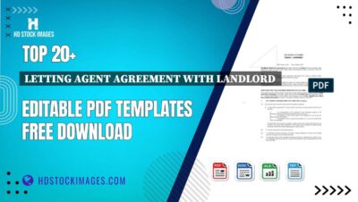 Top 20+ Letting Agent Agreement With Landlord Editable PDF Templates Free Download