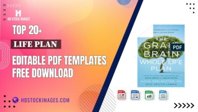 Top 20+ Life Plan  Editable PDF Templates Free Download