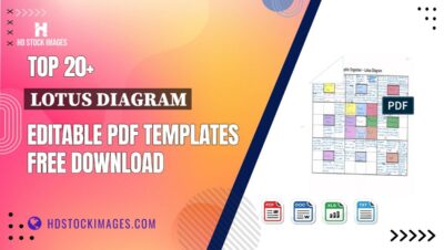 Top 20+ Lotus Diagram Editable PDF Templates Free Download