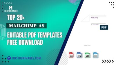 Top 20+  Mailchimp  As  Editable PDF Templates Free Download