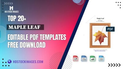 Top 20+ Maple Leaf   Editable PDF Templates Free Download