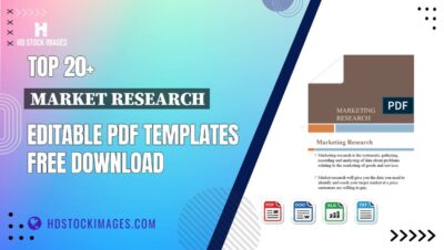 Top 20+ Market Research Editable PDF Templates Free Download