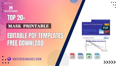 Top 20+ Mask Printable Editable PDF Templates Free Download