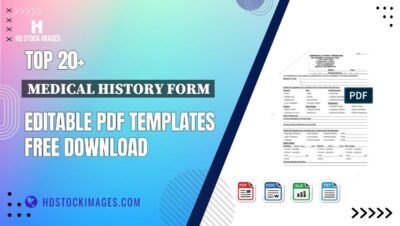 Top 20+ Medical History Form Editable PDF Templates Free Download