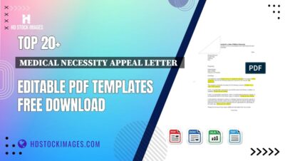 Top 20+ Medical Necessity Appeal Letter   Editable PDF Templates Free Download